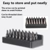 Wall Mounted Arrows Rack Display Stand Archerys Arrows Bracket 24 Arrows Wall Holder Self-Adhesive Display Hanger view 2