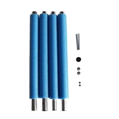 funrautz Trampoline Poles Foam Sleeves, Heavy Duty Steel Poles with Foam Padding, Weatherproof UV Covers, Fits 6-16ft Trampolines, Safe & Easy Installation for Trampoline Net and Pole Kits M