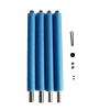 funrautz Trampoline Poles Foam Sleeves, Heavy Duty Steel Poles with Foam Padding, Weatherproof UV Covers, Fits 6-16ft Trampolines, Safe & Easy Installation for Trampoline Net and Pole Kits M view 1