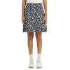 NOOYME 20" Skorts for Women Athletic Modest with Pockets Knee Length Tennis Golf Skirts (M,Black-White Floral) view 3