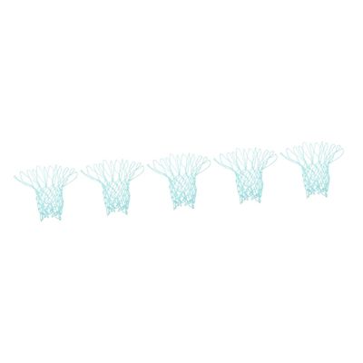 Sosoport 4pcs Glow The Dark Basketball Net Frame for Use Basketball Hoop Netting for Schools Gyms and Training Facilities