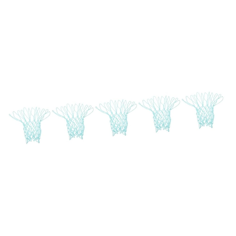 Sosoport 4pcs Glow The Dark Basketball Net Frame for Use Basketball Hoop Netting for Schools Gyms and Training Facilities