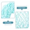 Sosoport 4pcs Glow The Dark Basketball Net Frame for Use Basketball Hoop Netting for Schools Gyms and Training Facilities view 3