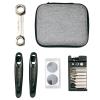 Argzm Multifunctional Bike Repairs Tool Set Bike Tool Set with Storage Bag Portable Wrenches Tire Patches Bike Essential Tool view 1