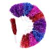 WOONEKY 9pcs Cheer Pompoms for Sports Events Cheering Props with Use Handles for Dance Teams and Competitions view 1