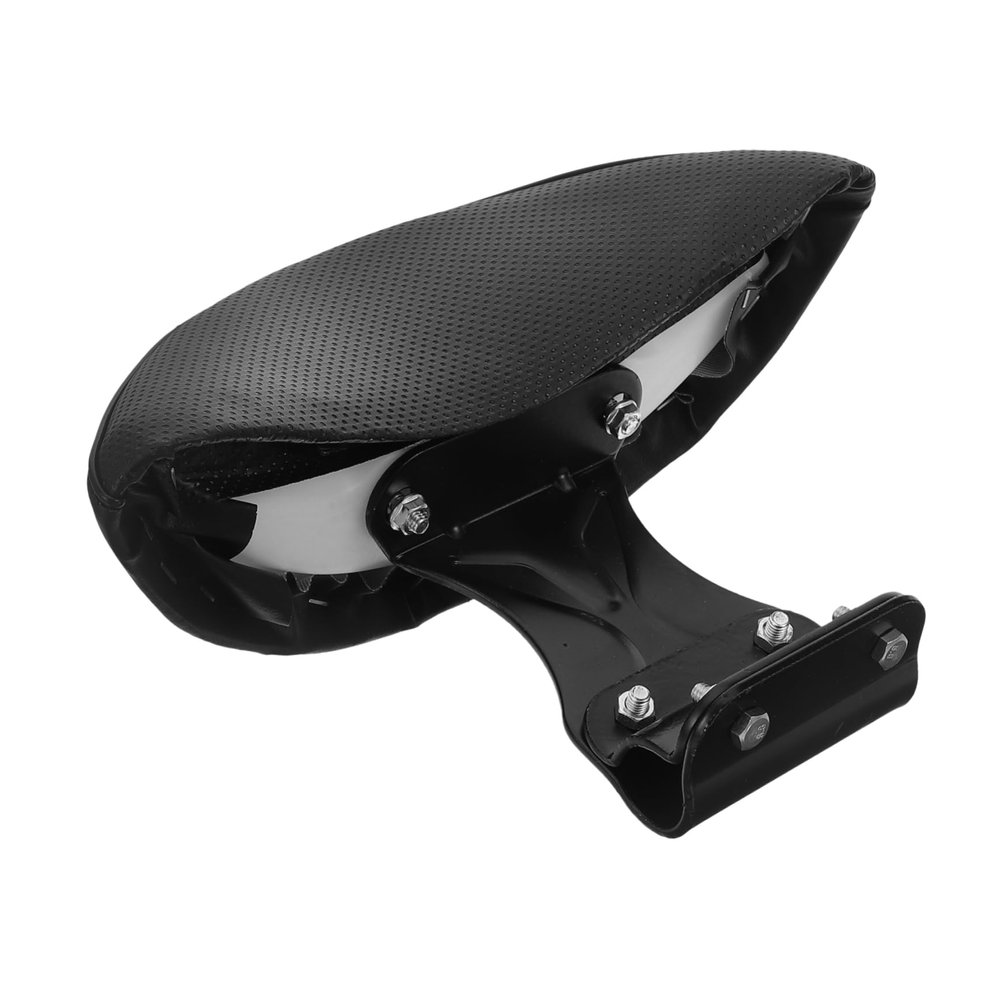 Anneome Electric Bicycle Backrest Cushion Comfortable Ergonomic Seat Rest for Long Rides Easy Installation Fits Electric Bikes Black