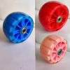 Scooter Wheels 76mm 85mm 90mm Scooter Roller Wheels Back Rear Wheel Replacement for Kids Teens Indoor Outdoor (Blue,90mm) view 3