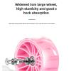 Scooter Wheels 76mm 85mm 90mm Scooter Roller Wheels Back Rear Wheel Replacement for Kids Teens Indoor Outdoor (Blue,90mm) view 4