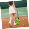 Anneome Portable Tennis Ball Basket Effortless Picker for Collection and Storage Convenient Handle for Tennis and Pickleball Practice view 3