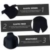 COLLBATH Halloween Clothing Couples Invisible Cloak Breathable Body Suit Black Adults Boys and Girls view 4