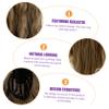 COLLBATH Cosplay Wig Long Brown Curly Wig for Party Halloween Stage Performance view 2