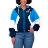 WEAR by Erin Andrews Women's Light Blue Tennessee Titans Color Block Full-Zip Windbreaker Jacket view 2