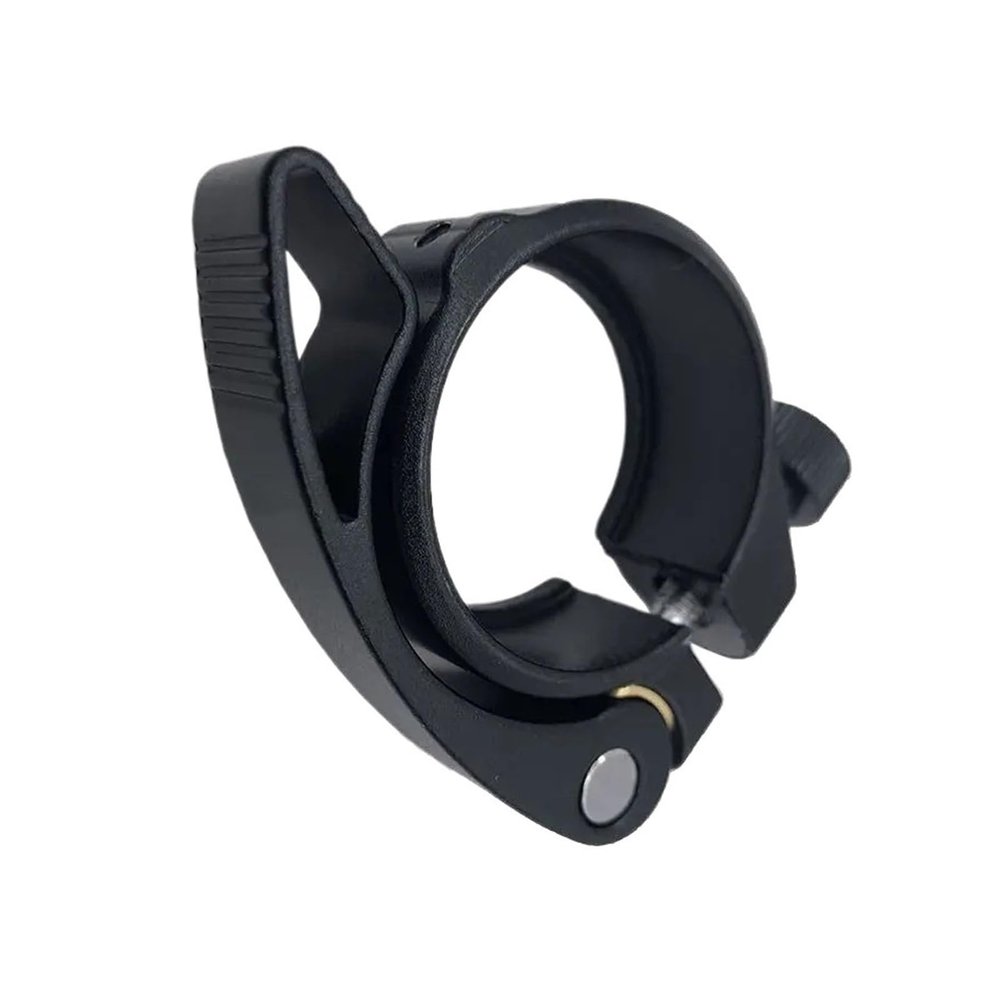 ZHUAYSEJXA Bike Seat Clamp Quick Release 38.1/40/40.8mm Aluminum Alloy Black