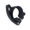 ZHUAYSEJXA Bike Seat Clamp Quick Release 38.1/40/40.8mm Aluminum Alloy Black view 1