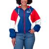 WEAR by Erin Andrews Women's Royal Buffalo Bills Color Block Full-Zip Windbreaker Jacket view 2