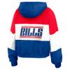 WEAR by Erin Andrews Women's Royal Buffalo Bills Color Block Full-Zip Windbreaker Jacket view 4