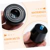 WOONEKY 1set Replaceable Roller Skates Toe Stops Wear-Resistant Brakes for Double Row Skating Easy to Install Brake Accessory Includes Black Stoppers Screws Tool view 3