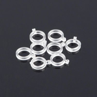 Fishing Pellet Band, Total 100 Pcs Fishing Pellet Bands Elastic Fishing Bait Pellets Set 8mm 6mm 4mm