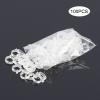 Fishing Pellet Band, Total 100 Pcs Fishing Pellet Bands Elastic Fishing Bait Pellets Set 8mm 6mm 4mm view 2