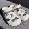 15pcs Bling Shoe Charms Accessories Alloy Glitter Bling Shoe Charms Accessories Hole Shoe Decorations Glitter Chain Charms Accessories for DIY Crafts view 2