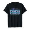 Peepeepoopoo Black Retro Humor T-Shirt, Unisex-Adults, Small view 1