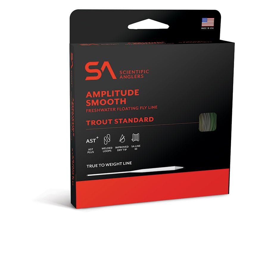 Scientific Anglers Amplitude Smooth Trout Standard Fly line, WF-3-F