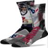 FBF - Officially Licensed NFL Drive Player Sublimation Youth Size Kids Crew Socks Approximately 4-8 Years Old (US, Alpha, One Size, Regular, Youth, CJ Stroud - Houston Texans) view 2