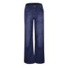 zmkgee Women's Straight Leg Low Rise Ripped Jeans Plus Size Boyfriend Distressed Denim Pants with Pockets Blue Size 5X-Large view 4