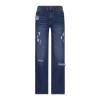 Straight Leg Jeans for Women Button Down Low Rise Ripped Jeans Plus Size Boyfriend Distressed Denim Pants with Pockets Streetwear Y2k Comfy Distressed Jeans Business Casual Pants Dress Work Pants view 3