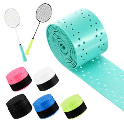 6 Rolls Tennis Racket Grip Tapes - Anti-Slip Overgrip for Badminton and Pickleball, Sweat-Absorbent and Comfortable Feel