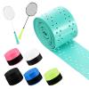 6 Rolls Tennis Racket Grip Tapes - Anti-Slip Overgrip for Badminton and Pickleball, Sweat-Absorbent and Comfortable Feel view 1