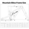 BSFHQS 27.5/29ER DH/AM/FR/Enduro Mountain Bike Frame 15/16.5/18" Full Suspension Frame 170-190mm Travel Disc Brake Boost Frame 148mm Thru Axle with 240mm Rear Shock Absorber(Silver,27.5 * 15in) view 2