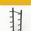 zktoermn Snowboard Storage Holder - Standing Metal Snowboard Storage Rack - Skateboard Organizer Rack - Floor Display Stand for Garage/Shop(25x25x51 cm) view 4