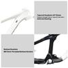 BSFHQS 15.5"/17"/18" Mountain Bike Suspension Frame 27.5/29er Aluminium Alloy Bike Frame DH/AM Disc Brake Frame 12 * 148mm Thru Axle Boost Frame, with Rear Shocks(White-Gray,29 * 17in) view 3