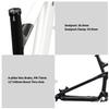BSFHQS 15.5"/17"/18" Mountain Bike Suspension Frame 27.5/29er Aluminium Alloy Bike Frame DH/AM Disc Brake Frame 12 * 148mm Thru Axle Boost Frame, with Rear Shocks(White-Gray,29 * 17in) view 4