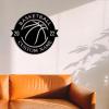 Personalized Metal Basketball Sport Sign, Custom Basketball Metal Sign, Sports Lover Gift, Team Sign, Basketball Fan Gift, Custom Metal Sign, Gift For Son, Father, Boyfriend view 3