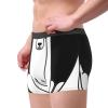 nanger Polar Bear Print Men'S Underwear Boxer Briefs, Soft Comfortable Stretch Briefs For Everyday Use Black view 2