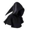 AYILUOBE Medieval Cowl Hat Unisex Adults Halloween Costume Short Renaissance Knight Hooded Cloak Cape Wicca Pagan Cosplay Accessory view 1