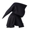 AYILUOBE Medieval Cowl Hat Unisex Adults Halloween Costume Short Renaissance Knight Hooded Cloak Cape Wicca Pagan Cosplay Accessory view 2