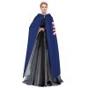 YKJJFVZ Flag Of The Turks And Caicos Islands Print Rogue Cosplay Adult Halloween Witch Hooded Cloak Cape Unisex Costume For Horror Parties Masquerade view 3