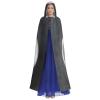 YKJJFVZ Fresh Cherry Print Rogue Cosplay Adult Halloween Witch Hooded Cloak Cape Unisex Costume For Horror Parties Masquerade view 2