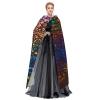 YKJJFVZ Classic Snake Skin Print Rogue Cosplay Adult Halloween Witch Hooded Cloak Cape Unisex Costume For Horror Parties Masquerade view 3