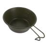IWOWHERO Stainless Steel Bowl Camping Dinnerware Handle Portable Picnic Bowl for Camping view 1
