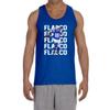 Blue Indianapolis Joe Flacco Text Pic Tank Top Adult Large view 1