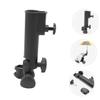 HONMEET Golf Trolley Umbrella Holder Durable Cart Umbrella Mounting Support for Stable Use Easy to Install Accessory for Golf Carts and Trolleys view 4
