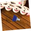BELLIFFY Rubber Roller Skating Toe Stop Brake Pad Replacement Toe Stopper for Roller Skates Men Women Compatible view 2