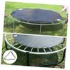 MUSISALY 20pcs Iron Triangle Ring Trampoline Buckles for Jumping Bed Heavy Duty Clips for Mat and Cloth for Outdoor Activities and Replacement Parts view 2