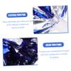 COOLHIYA 4pcs Metallic Cheerleading Pom Poms Reusable Cheer with Smooth Handles for Dance Sports Events and Team Spirit Eye-catching Colors for Cheerleaders and Performers view 3