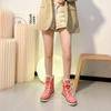 Women's Winter Warm Fur Snow Boots Faux Suede Lace Up Boots Flat Anti-Slip Snow Boots Fur Lined Outdoor Ankle Boots view 3
