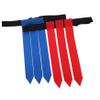 KOMBIUDA 2pcs Rugby Flag Belt Moveable Flags for Youth and Adults Wear-resistant Training Equipment for Football Games Includes and Belts view 1